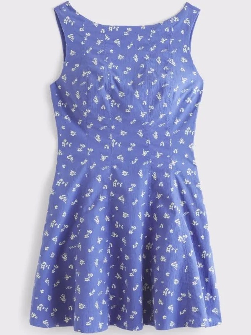 Abercrombie & Fitch | Mila High-Neck Stretch Mini Dress | Large Tall